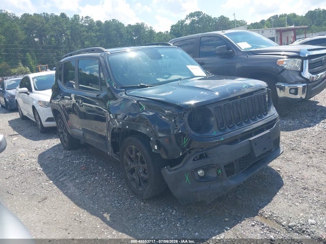 Продажа на аукционе авто 2018 Jeep Renegade Altitude 4x4, vin: ZACCJBBB2JPJ08987, номер лота: 45553717