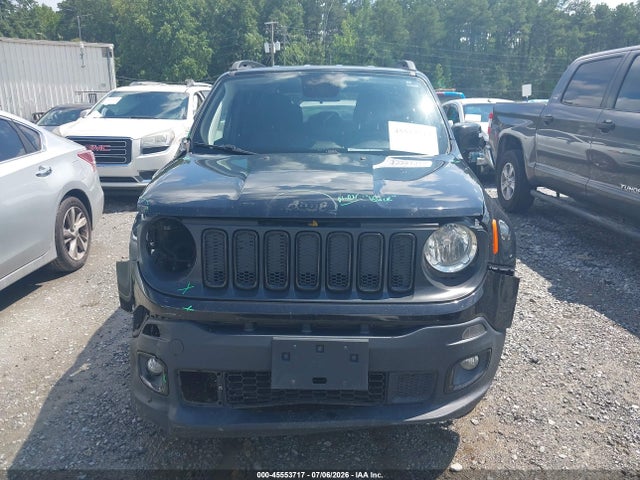 Продажа на аукционе авто 2018 Jeep Renegade Altitude 4x4, vin: ZACCJBBB2JPJ08987, номер лота: 45553717