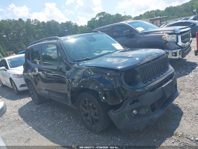 Продажа на аукционе авто 2018 Jeep Renegade Altitude 4x4, vin: ZACCJBBB2JPJ08987, номер лота: 45553717