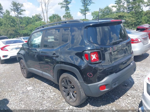 Продажа на аукционе авто 2018 Jeep Renegade Altitude 4x4, vin: ZACCJBBB2JPJ08987, номер лота: 45553717