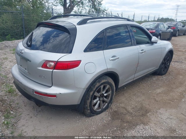 Продаж на аукціоні авто 2008 Infiniti Fx35, vin: JNRAS08WX8X202919, номер лоту: 45553751