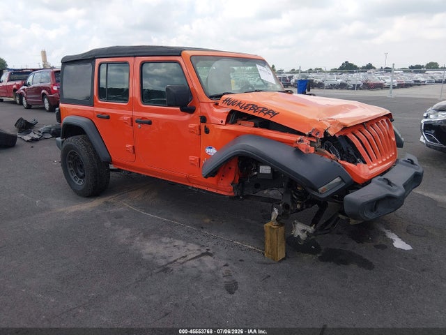 Продажа на аукционе авто 2018 Jeep Wrangler Unlimited Sport 4x4, vin: 1C4HJXDG2JW231738, номер лота: 45553768