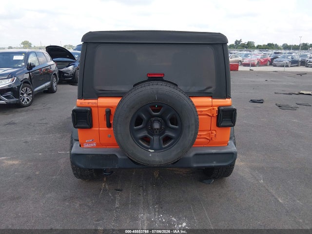 Продажа на аукционе авто 2018 Jeep Wrangler Unlimited Sport 4x4, vin: 1C4HJXDG2JW231738, номер лота: 45553768