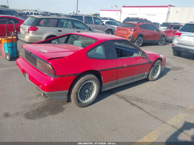 Продажа на аукционе авто 1986 Pontiac Fiero Gt, vin: 1G2PG9796GP267474, номер лота: 45553798