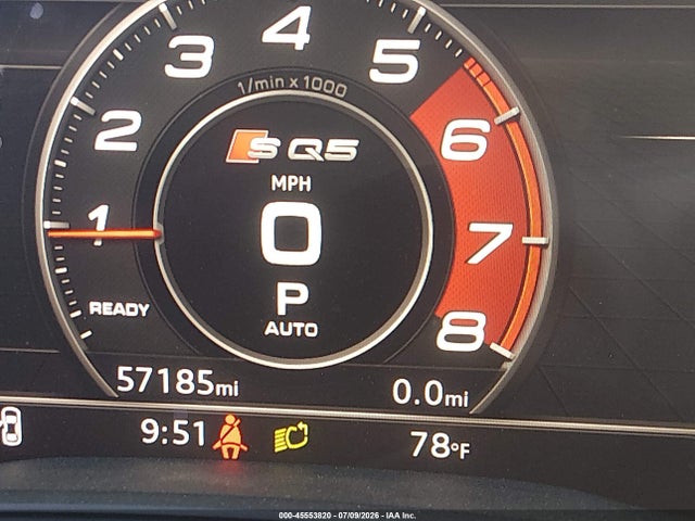Aukcja sprzedaży 2019 Audi Sq5 3.0t Premium, vin: WA1B4AFY6K2076615, numer aukcji: 45553820