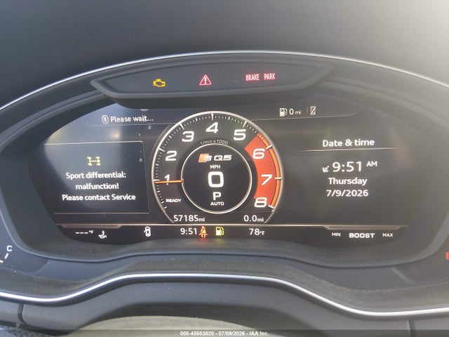 Aukcja sprzedaży 2019 Audi Sq5 3.0t Premium, vin: WA1B4AFY6K2076615, numer aukcji: 45553820