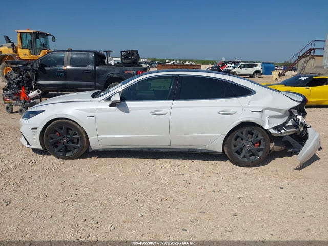 2022 Hyundai Sonata N Line Night Edition მანქანა იყიდება აუქციონზე, vin: 5NPEK4JC3NH146385, აუქციონის ნომერი: 45553853
