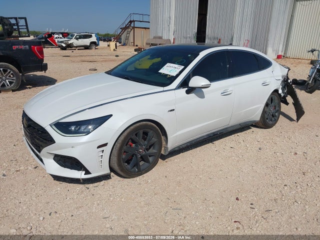 2022 Hyundai Sonata N Line Night Edition მანქანა იყიდება აუქციონზე, vin: 5NPEK4JC3NH146385, აუქციონის ნომერი: 45553853