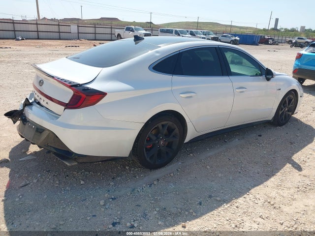 2022 Hyundai Sonata N Line Night Edition მანქანა იყიდება აუქციონზე, vin: 5NPEK4JC3NH146385, აუქციონის ნომერი: 45553853
