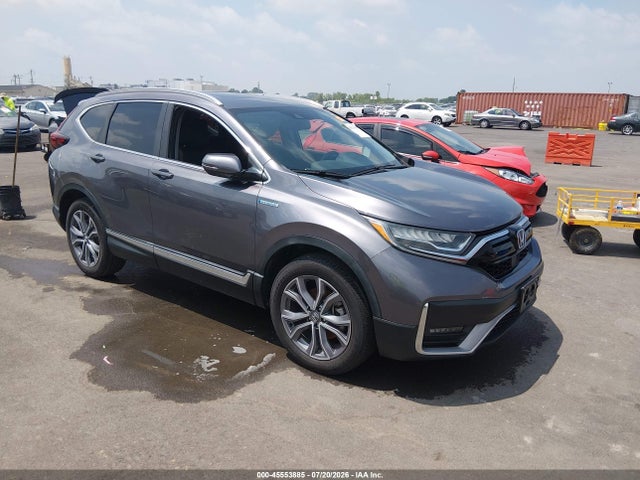 2020 Honda Cr-v Hybrid Touring მანქანა იყიდება აუქციონზე, vin: 7FART6H92LE018126, აუქციონის ნომერი: 45553885