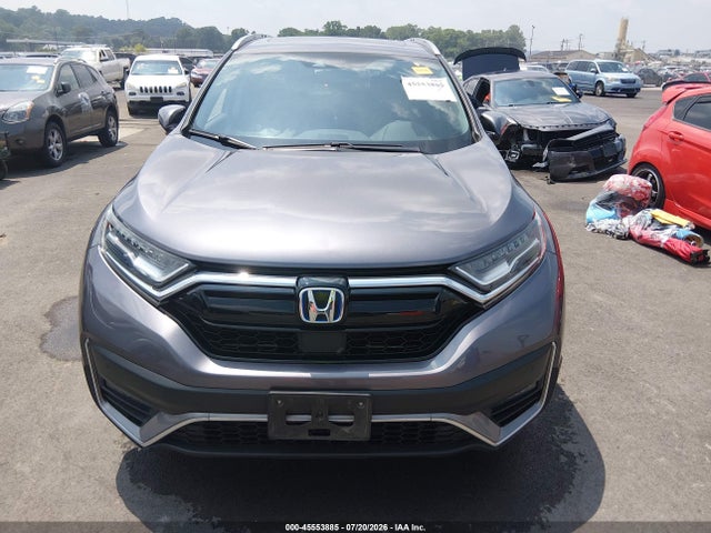 2020 Honda Cr-v Hybrid Touring მანქანა იყიდება აუქციონზე, vin: 7FART6H92LE018126, აუქციონის ნომერი: 45553885