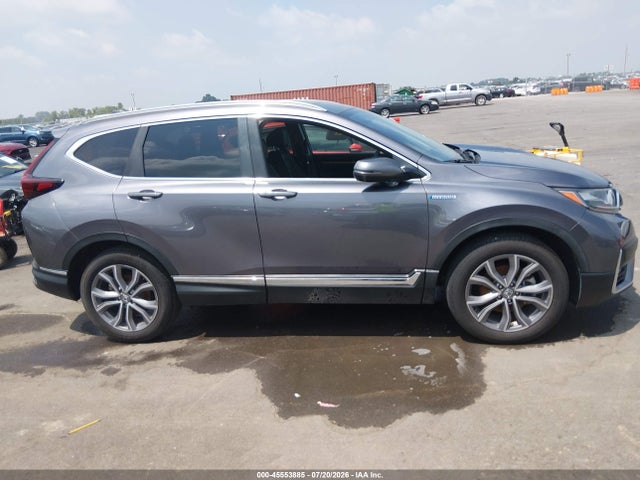 2020 Honda Cr-v Hybrid Touring მანქანა იყიდება აუქციონზე, vin: 7FART6H92LE018126, აუქციონის ნომერი: 45553885