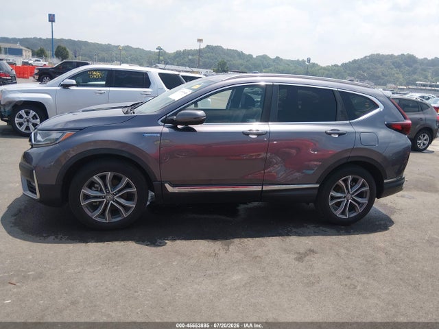 2020 Honda Cr-v Hybrid Touring მანქანა იყიდება აუქციონზე, vin: 7FART6H92LE018126, აუქციონის ნომერი: 45553885
