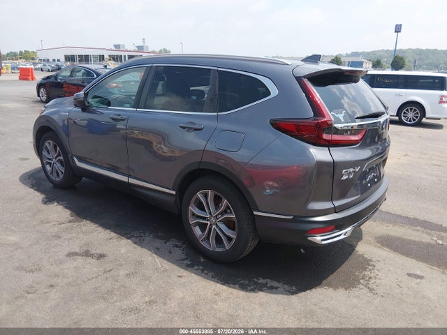 2020 Honda Cr-v Hybrid Touring მანქანა იყიდება აუქციონზე, vin: 7FART6H92LE018126, აუქციონის ნომერი: 45553885
