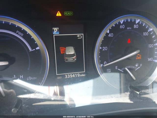 2018 Toyota Highlander Hybrid Xle მანქანა იყიდება აუქციონზე, vin: 5TDJGRFH6JS045105, აუქციონის ნომერი: 45553975