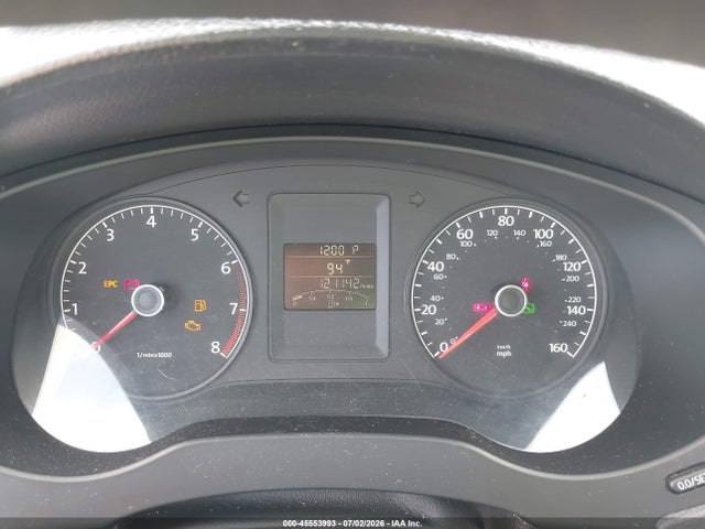 2013 Volkswagen Jetta 2.0l S მანქანა იყიდება აუქციონზე, vin: 3VW2K7AJ0DM384879, აუქციონის ნომერი: 45553993
