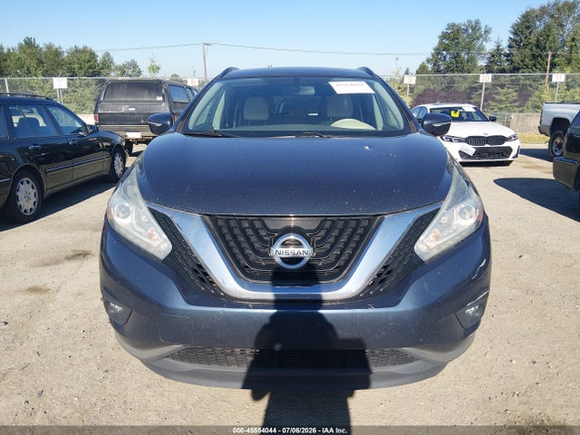 2015 Nissan Murano Sv მანქანა იყიდება აუქციონზე, vin: 5N1AZ2MG7FN223169, აუქციონის ნომერი: 45554044