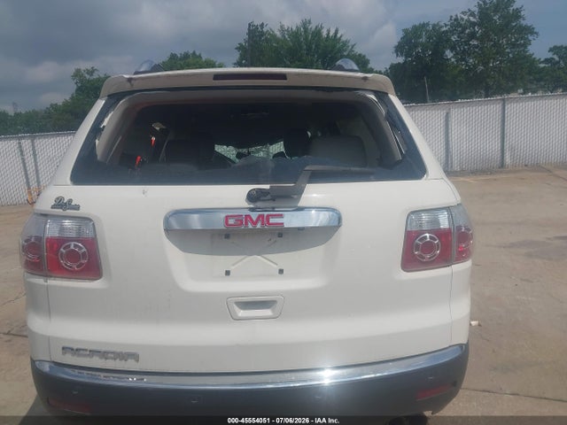 Продажа на аукционе авто 2009 Gmc Acadia Sle1, vin: 1GKER13D59J219970, номер лота: 45554051