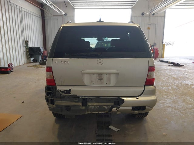 45554062 :رقم المزاد ، 4JGAB57E14A503335 vin ، 2004 Mercedes-benz Ml 350 4matic مزاد بيع