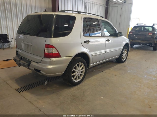 45554062 :رقم المزاد ، 4JGAB57E14A503335 vin ، 2004 Mercedes-benz Ml 350 4matic مزاد بيع