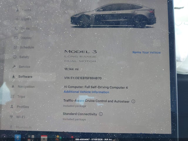 Tesla Model 3 Long Range All-wheel Drive 2025 5YJ3E1EB1SF894870 Image 7