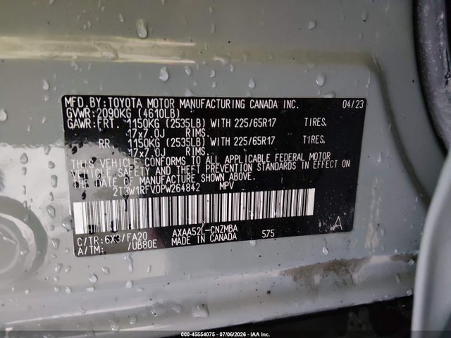 Toyota Rav4 Xle 2023 2T3W1RFV0PW264842 Image 9