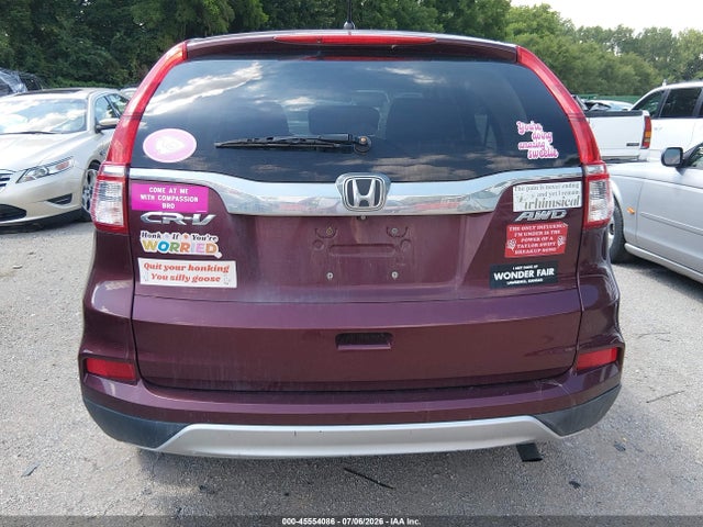 Продажа на аукционе авто 2015 Honda Cr-v Ex, vin: 5J6RM4H57FL007418, номер лота: 45554086