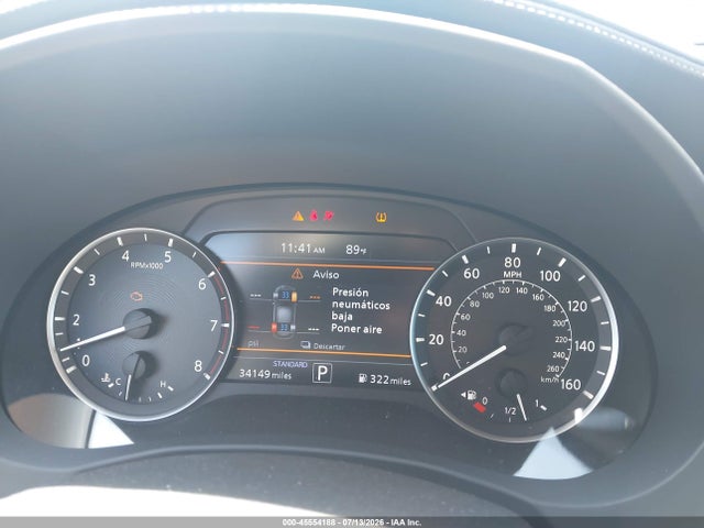 45554188 :رقم المزاد ، 3PCAJ5M30KF132621 vin ، 2019 Infiniti Qx50 Luxe مزاد بيع
