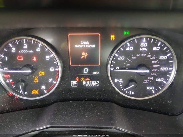 2020 Subaru Outback მანქანა იყიდება აუქციონზე, vin: 4S4BTAACXL3143437, აუქციონის ნომერი: 45554245