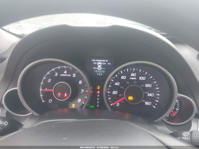 Aukcja sprzedaży 2010 Acura Tl 3.5, vin: 19UUA8F23AA001601, numer aukcji: 45554279