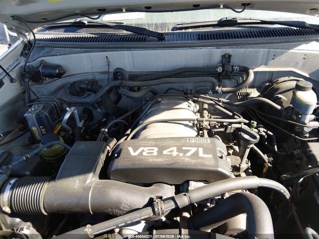 Aukcja sprzedaży 2002 Toyota Sequoia Limited V8, vin: 5TDZT38A22S081161, numer aukcji: 45554321