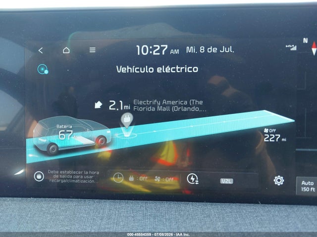 Продажа на аукционе авто 2023 Kia Ev6 Wind, vin: KNDC34LA2P5098798, номер лота: 45554359
