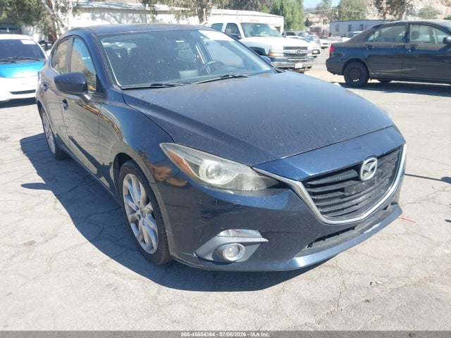 2014 Mazda Mazda3 S Grand Touring მანქანა იყიდება აუქციონზე, vin: JM1BM1M35E1207931, აუქციონის ნომერი: 45554364