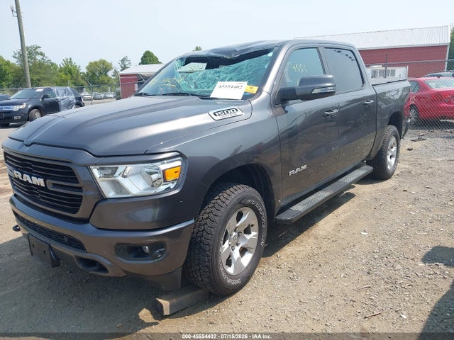 45554402 :رقم المزاد ، 1C6SRFFT2LN292574 vin ، 2020 Ram 1500 Big Horn  4x4 5'7 Box مزاد بيع