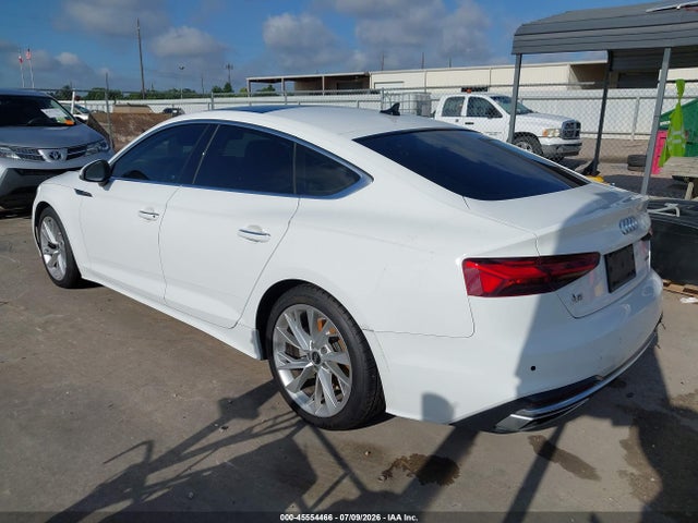 Продаж на аукціоні авто 2023 Audi A5 Sportback Premium 40 Tfsi Quattro S Tronic, vin: WAUABCF56PA052267, номер лоту: 45554466