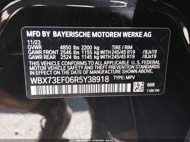 WBX73EF06R5Y38918 BMW X1 Xdrive28i