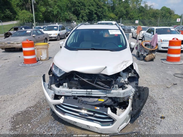 2018 Ford Ecosport Titanium მანქანა იყიდება აუქციონზე, vin: MAJ3P1VE7JC218154, აუქციონის ნომერი: 45554487