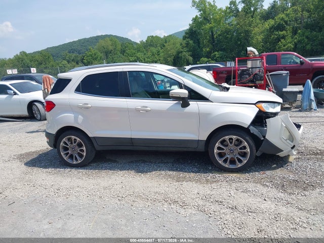 2018 Ford Ecosport Titanium მანქანა იყიდება აუქციონზე, vin: MAJ3P1VE7JC218154, აუქციონის ნომერი: 45554487