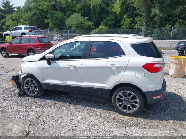 2018 Ford Ecosport Titanium მანქანა იყიდება აუქციონზე, vin: MAJ3P1VE7JC218154, აუქციონის ნომერი: 45554487