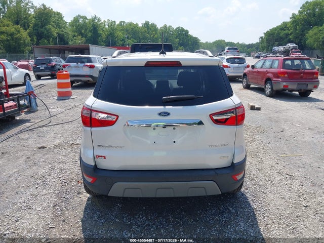2018 Ford Ecosport Titanium მანქანა იყიდება აუქციონზე, vin: MAJ3P1VE7JC218154, აუქციონის ნომერი: 45554487