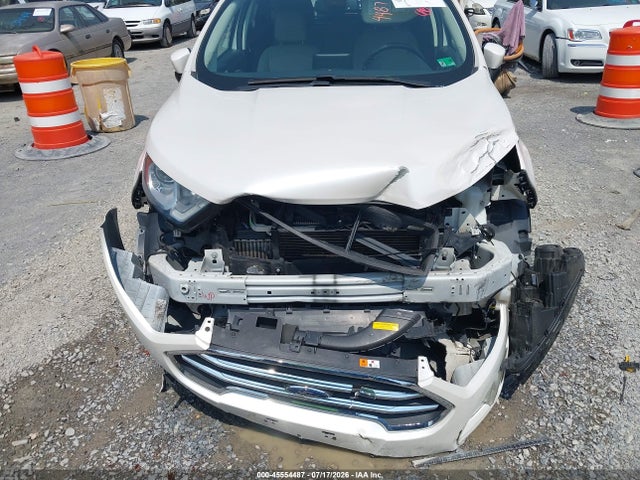 2018 Ford Ecosport Titanium მანქანა იყიდება აუქციონზე, vin: MAJ3P1VE7JC218154, აუქციონის ნომერი: 45554487