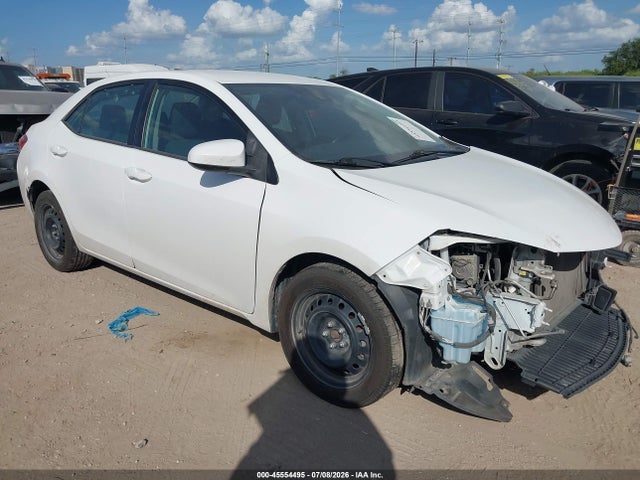 Продажа на аукционе авто 2018 Toyota Corolla Le, vin: 2T1BURHE1JC103758, номер лота: 45554495
