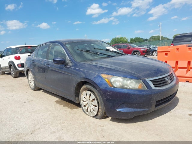 45554496 :رقم المزاد ، 1HGCP26389A142935 vin ، 2009 Honda Accord 2.4 Lx مزاد بيع