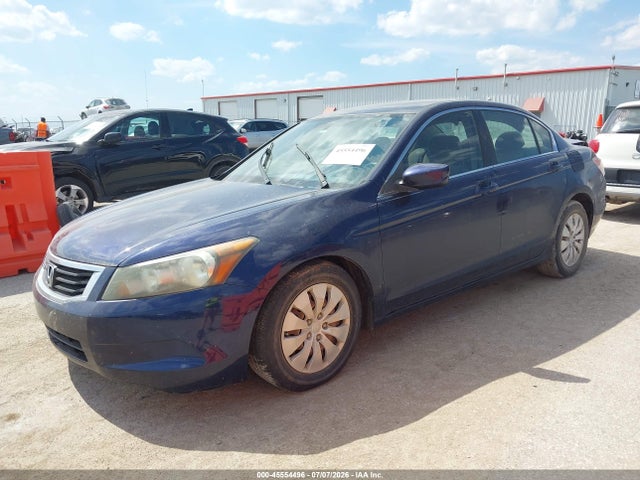 45554496 :رقم المزاد ، 1HGCP26389A142935 vin ، 2009 Honda Accord 2.4 Lx مزاد بيع