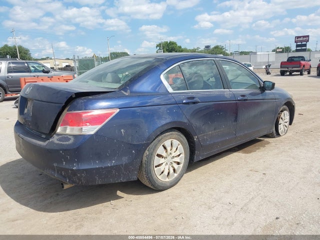 45554496 :رقم المزاد ، 1HGCP26389A142935 vin ، 2009 Honda Accord 2.4 Lx مزاد بيع