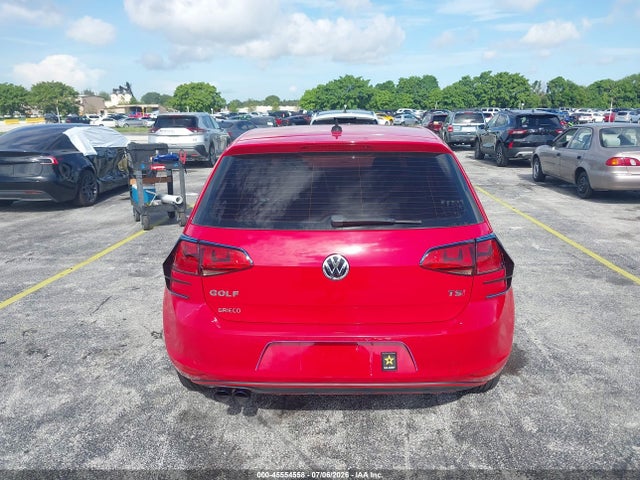 Aukcja sprzedaży 2016 Volkswagen Golf Tsi S 4-door, vin: 3VW217AU9GM051680, numer aukcji: 45554558