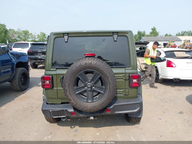 2021 Jeep Wrangler Unlimited Sahara მანქანა იყიდება აუქციონზე, vin: 1C4HJXEGXMW622459, აუქციონის ნომერი: 45554569