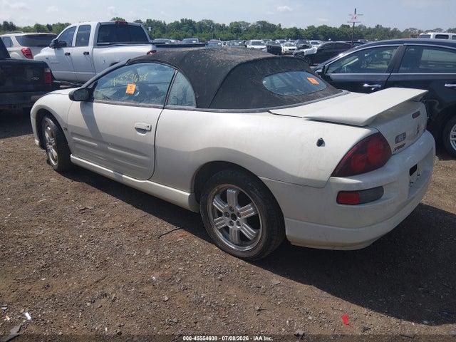 Продаж на аукціоні авто 2001 Mitsubishi Eclipse Spyder Gt, vin: 4A3AE85H41E049366, номер лоту: 45554608