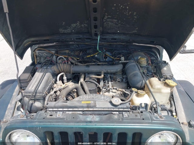 1999 Jeep Wrangler Sport მანქანა იყიდება აუქციონზე, vin: 1J4FY19S3XP459211, აუქციონის ნომერი: 45554611