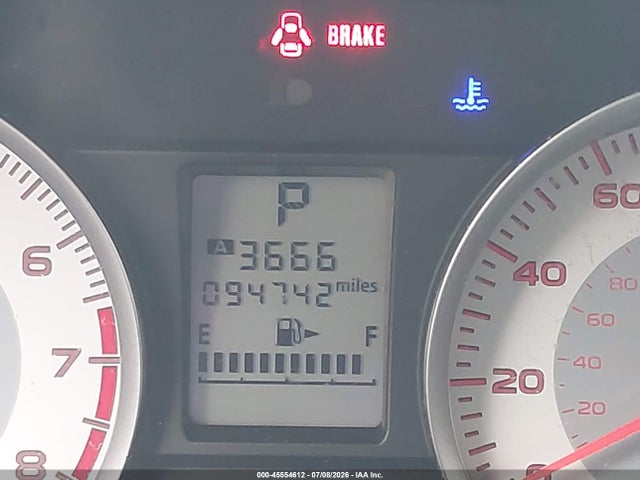 45554612 :رقم المزاد ، JF1GPAC65DH207660 vin ، 2013 Subaru Impreza 2.0i Premium مزاد بيع